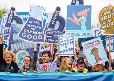 Jongeren protesteren voor het klimaat